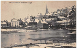 29 . N°50460 .  Pont Croix .  Sous La Neige - Pont-Croix