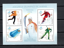 Romania 2006 Olympic Games Turin Torino S/s MNH - Invierno 2006: Turín