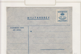 Zweden Militaire Zegel Cat. Michel Omslag - Militari