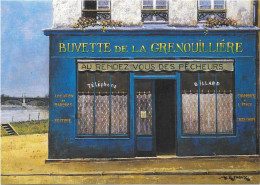 CPM - CLAUDE AUBERT EDITEUR - RF 86 - BUVETTE  DE LA  GRENOUILLIERE, Par  ANDRE RENOUX - Cafés