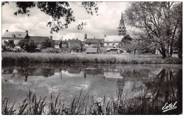 27 . N°44507 . Breteuil Sur Iton . Les Rives De L Etang. Vue Generale . Cpsm  14 X 9 Cm. - Breteuil