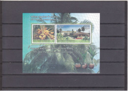 INDIA 2018 Coconut Research Instituta Miniature Sheet  / MS*** - Unused Stamps