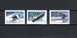 Russia 2006 Olympic Games Turin Torino Set Of 3 MNH - Invierno 2006: Turín