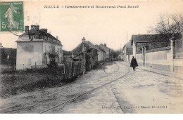 78 - N°111573 - Maule - Gendarmerie Et Boulevard Paul Barré - Maule