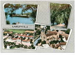 78.GARGENVILLE.4 VUES.CPSM - Gargenville