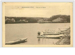 78.BONNIERES.VUE SUR LA SEINE.TACHES - Bonnieres Sur Seine