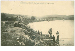 78.BONNIERES SUR SEINE.n°24071.QUELQUES AMATEURS DU COUP DE LIGNE - Bonnieres Sur Seine