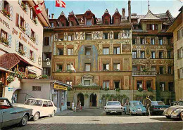 Automobiles - Luzern - Altstadt - Hotel Des Balances - CPM - Voir Scans Recto-Verso - Turismo