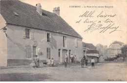 52 - SAN62871 - CLEFMONT - La Poste Et Les Anciens Remparts - Clefmont