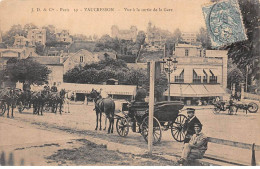 92 - SAN63303 - VAUCRESSON - Vue à La Sortie De La Gare - Vaucresson
