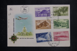 ISRAËL - Enveloppe FDC En 1954 - Poste Aérienne  - L 151278 - FDC