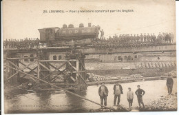59-louvroil-pont Provisoire Construit Par Les Anglais,animé - Louvroil