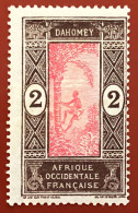 Dahomey - Man Climbing Oil Palm - 1913 (MLH) - Unused Stamps