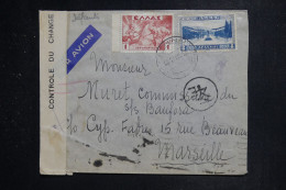 GRECE- Enveloppe De Athènes Pour La France En 1939 Avec Contrôle Postal- L 151283 - Covers & Documents