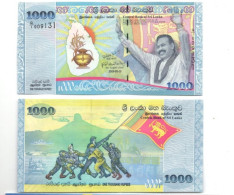 Sri Lanka 1000 Rupees 2009 Commemorative P-122 UNC - Sri Lanka