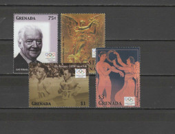 Grenada 2004 Olympic Games Athens, Set Of 4 MNH - Ete 2004: Athènes