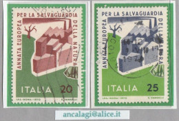 USATI ITALIA 1970 - Ref.0266 "SALVAGUARDIA DELLA NATURA" Serie Di 2 Val. - - 1961-70: Used