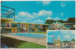 FL Florida Orlando – Holiday Inn, 1960 Nice Stamp Air Mail, Old Postcard - Orlando