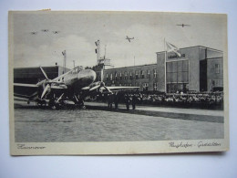 Avion / Airplane / LUFTHANSA / Schnellverkrhrsflugzeug JU 86 / Seen At Gaststatten Airport, Hannover - 1939-1945: 2ème Guerre