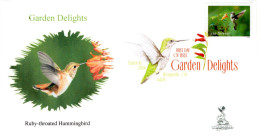 Garden Delights First Day Cover, From Toad Hall Covers!  #2 Of 4 - 2011-...