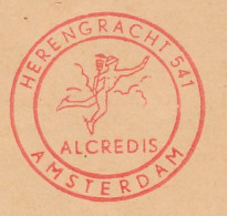 Meter Cover Netherlands 1961 Hermes - Mercury - Caduceus - Staff  - Mitología