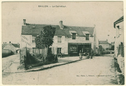 95 - B12424CPA - BAILLON - Le Carrefour  - Lefevre Topinot, Vins - Garage - Très Bon état - VAL-D'OISE - Asnières-sur-Oise