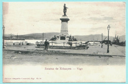 - B26988CPA - VIGO - ESPAGNE - Estatua De ELDUAYEN - Carte Pionniere - Très Bon état - EUROPE - Otros & Sin Clasificación