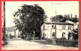 57 - B28589CPA - ARS SUR MOSELLE - La Gare - Passage à Niveau - Très Bon état - MOSELLE - Ars Sur Moselle