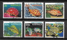 AUSTRALIE   -  1984.  Série Complète.   Poissons, Coraux.... - Oblitérés