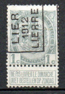 1846 Voorafstempeling Op Nr 81 - LIER 1912 LIERRE - Positie A - Roller Precancels 1910-19