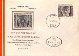 [900569]TB//-Autriche 1972 - FDC, Documents, Arts, Sculpture - Sculpture