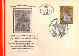 [900522]TB//-Autriche 1971 - FDC, Documents, Armoiries, Architectures, Eglises - Andere
