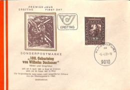 [900517]TB//-Autriche  - FDC, Documents, Wilhelm Dachauer - Verzamelingen