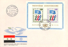[900365]TB//-Nations Unies  - FDC, Documents, Animaux, Oiseaux - Other