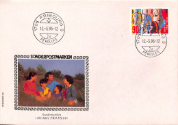 [900057]TB//-Suisse  - FDC, Documents, FRIBOURG, PRO FILIA - Collections
