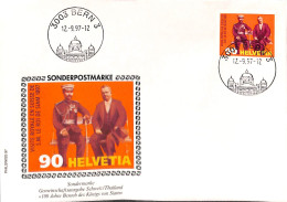 [900007]TB//-Suisse  -  FDC, Documents, Familles Royales - Lotti/Collezioni