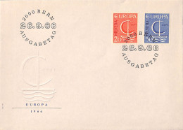 [900813]TB//-Suisse 1966 - FDC, Documents, Europa-Cept - 1966