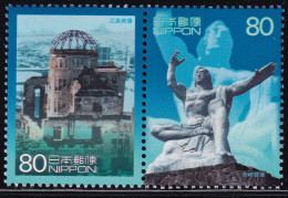 (ds74) Japan 20th Centurry No.9 Hiroshima Nagasaki Atomic Bomb MNH - Ongebruikt