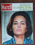 Paris Match N°783 _11 Avril 1964 _Qui Suis-je ? Le Journal Intime De Jean XXII _Maria-Teresa Goulart - Gente