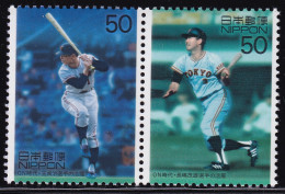 (ds114) Japan 20th Centurry No.14 Baseball Oh Sadaharu Nagashima Shigeo MNH - Nuovi