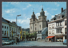 105366/ MALMEDY, Place Albert 1er Et La Cathédrale  - Malmedy