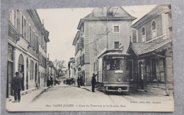 St Julien En Genevois Gare De Tramway Et La Grande Rue - Saint-Julien-en-Genevois