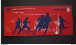 FRANCE 1998 Football World Cup - France - Self-adhesive Stamp CARNETS - Libretti