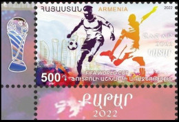 Armenia 2022. "XXII World Cup FIFA. Qatar 2022" 1v Quality:100% - Arménie