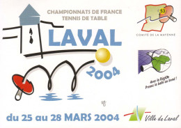 France 2004, 74th French TT Championships / 74èmes Championnats De France / Laval - Tennis De Table