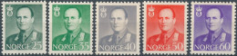 Norway AFA **485-489 (MNH) - Neufs
