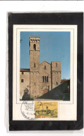 TEM20209 -  FDC MAX.CARD   ABBAZIA DI SAN SALVATORE AL MONTE AMIATA - Abbeys & Monasteries