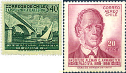 728542 HINGED CHILE 1959 MOTIVOS VARIOS - Chile