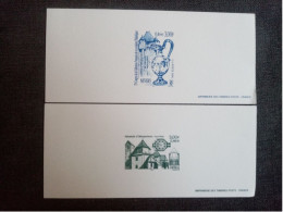 FRANCE. 1999 . 2 Epreuves D'Artistes. Abbatiale Ottmarsheim - Artist Proofs