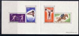 Olympics 1968 - Fencing - NIGER - S/S 4v MNH - Zomer 1968: Mexico-City